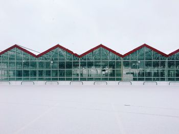 Built structure against clear sky