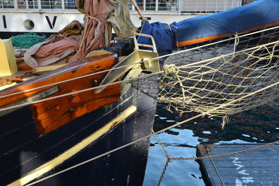 View of train on road