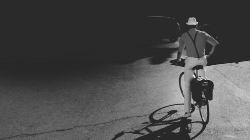 Cars parked in parking lot