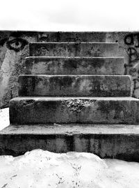 Staircase of old building