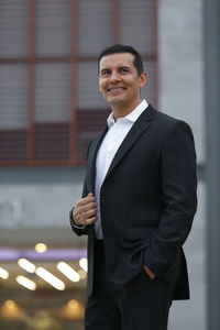 Portrait of a smiling young man