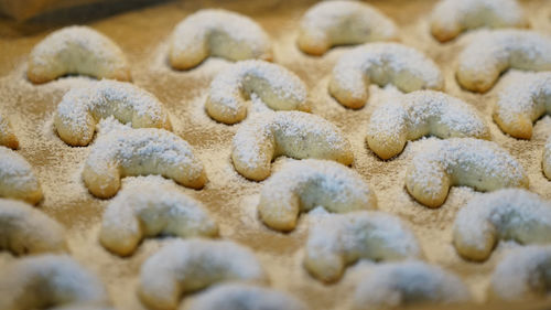 Full frame shot of cookies