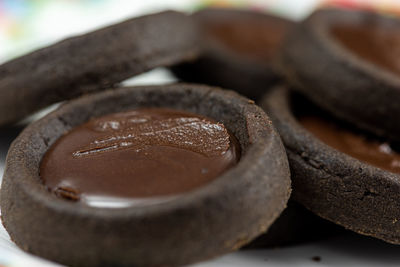 Close-up of chocolate cake