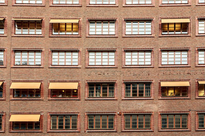 Full frame shot of building with window