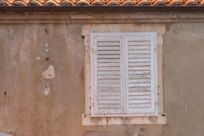 Window on house wall