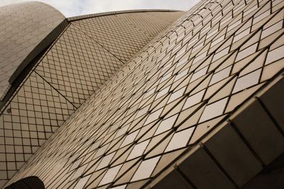 Low angle view of modern building