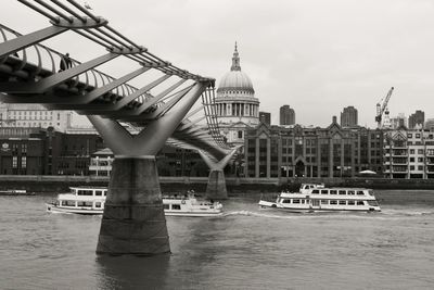 View of city at waterfront