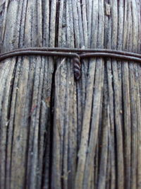 Full frame shot of old wooden fence