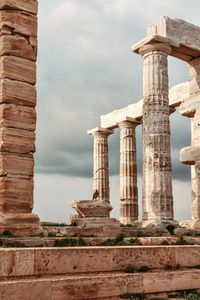 Old ruins against sky