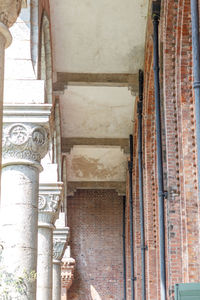 Low angle view of old building