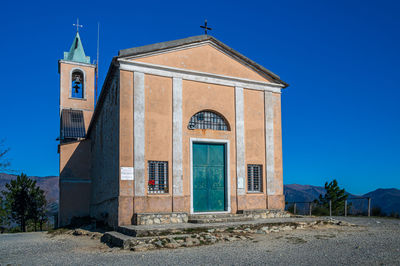 Exterior of church