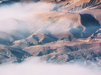 High angle view of a mountain