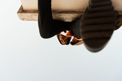 Close-up of young man