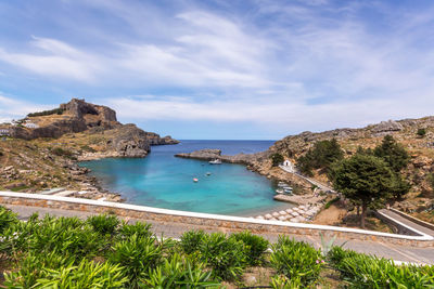 St paul's bay, lindos, rhodes.