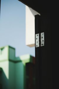 Close-up of clock