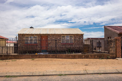 Buildings against sky. soweto.