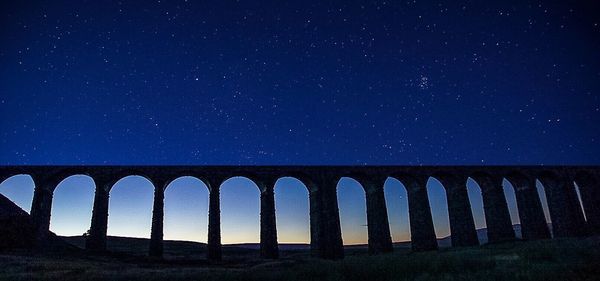 Low angle view of full frame shot of sky at night