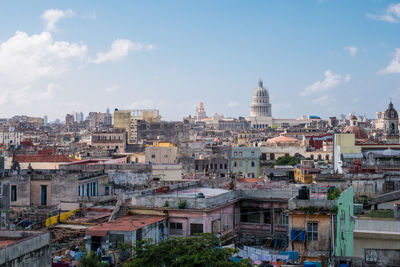 Cityscape against sky