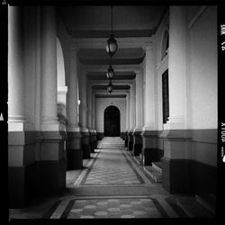 Corridor of building