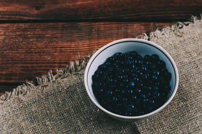 Close-up of fruit on table