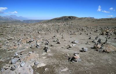 The highland of arequipa region, peru