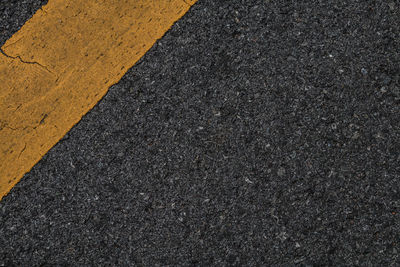 Full frame shot of yellow road