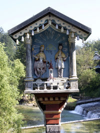 Statue of historic building