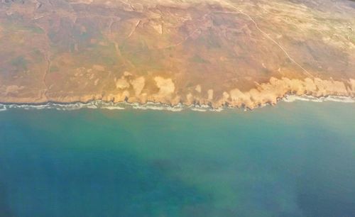 Scenic view of landscape and mountains