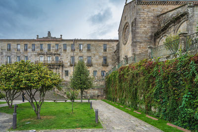 View of historic building against sky