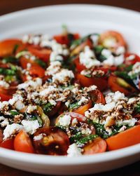 Close-up of salad in plate