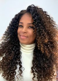 Portrait of young woman against white background