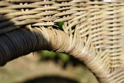 Close-up of chair