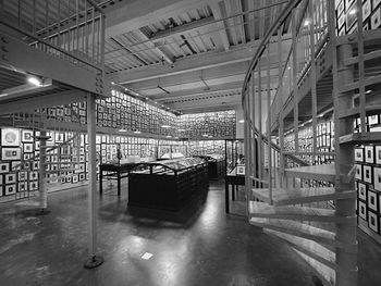 View of narrow alley