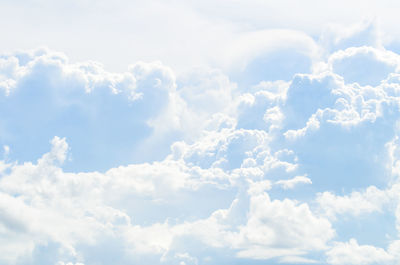 Full frame of cloudscape