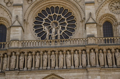 Low angle view of historical building