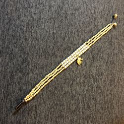 High angle view of yellow umbrella