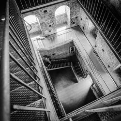 Low angle view of staircase