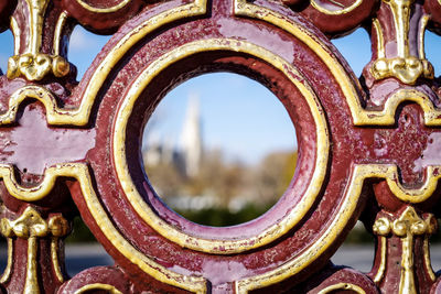 Close-up of rusty metal