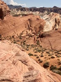 View of a desert