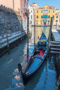 Corns and canals of venice. the grand canal from the accademia bridge. in history. italy