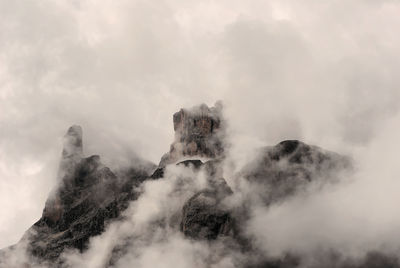 Low angle view of clouds in sky