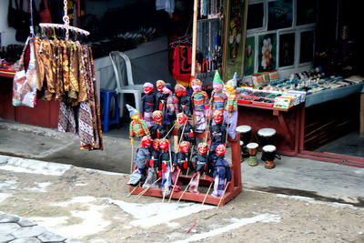 Market stall for sale in store