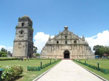 Low angle view of church