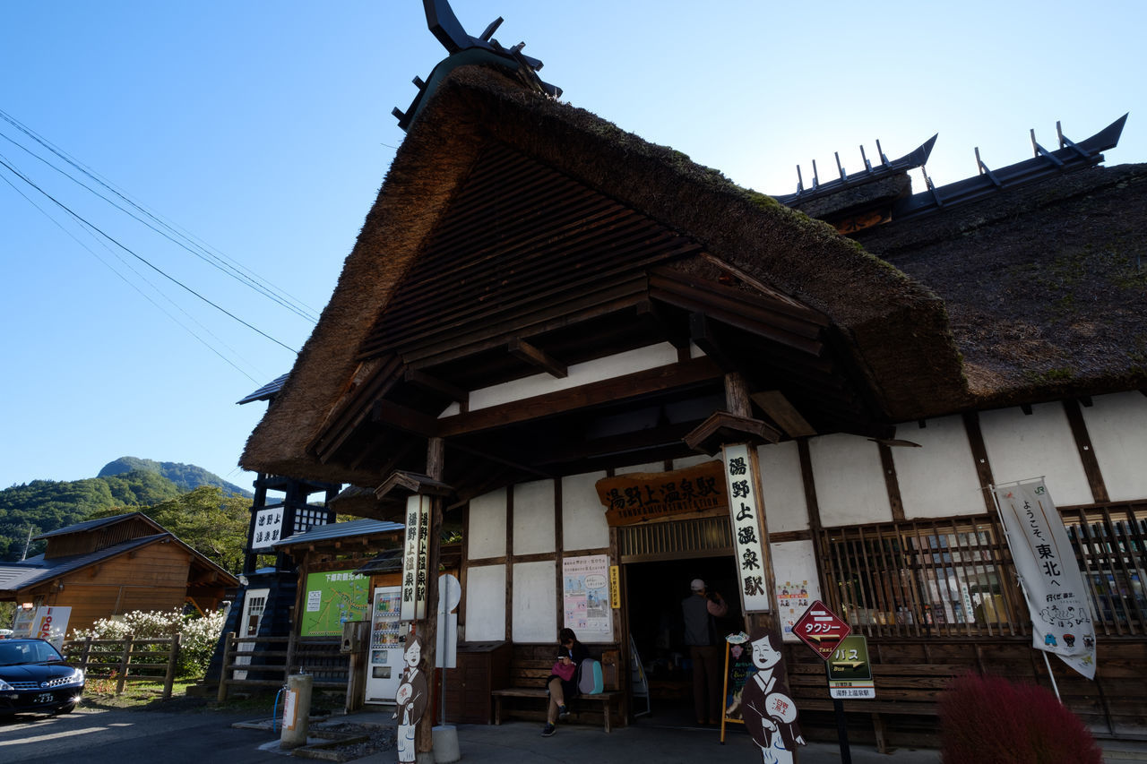 LOW ANGLE VIEW OF HOUSES