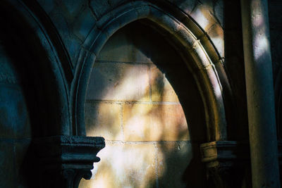 Interior of old abandoned building