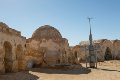 Tozeur, tunisia - may 17, 2017 star wars movie set built in 1977