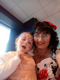 Portrait of smiling young woman