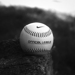 Close-up of a ball