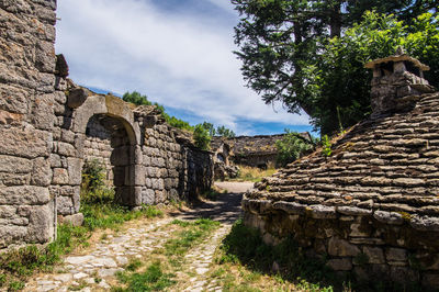 La farge in lozere in france