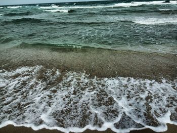 Scenic view of beach